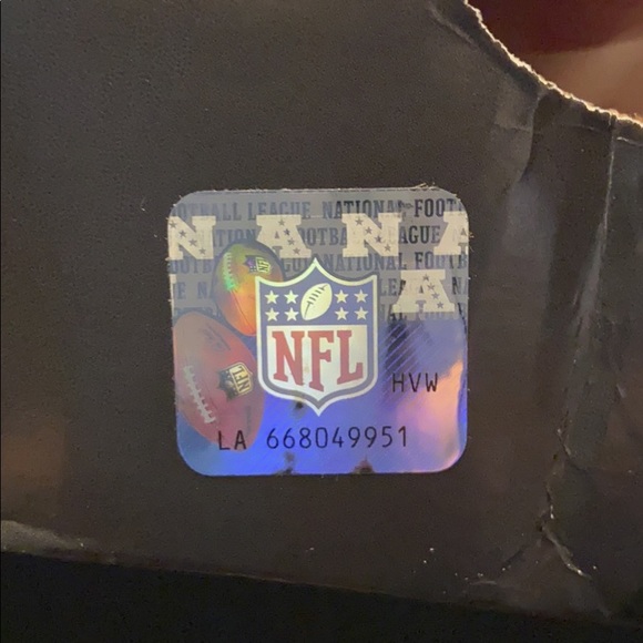 Travis Kelce signed (Beckett) full size helmet. - Picture 3 of 4